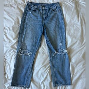 American Eagle Distressed Straight Leg Jeans – Size 10 Short